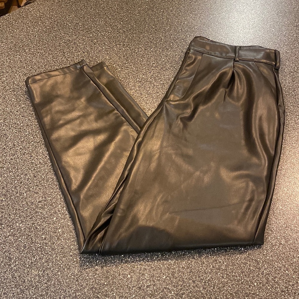 NWT Justfab pleather pants in size XL